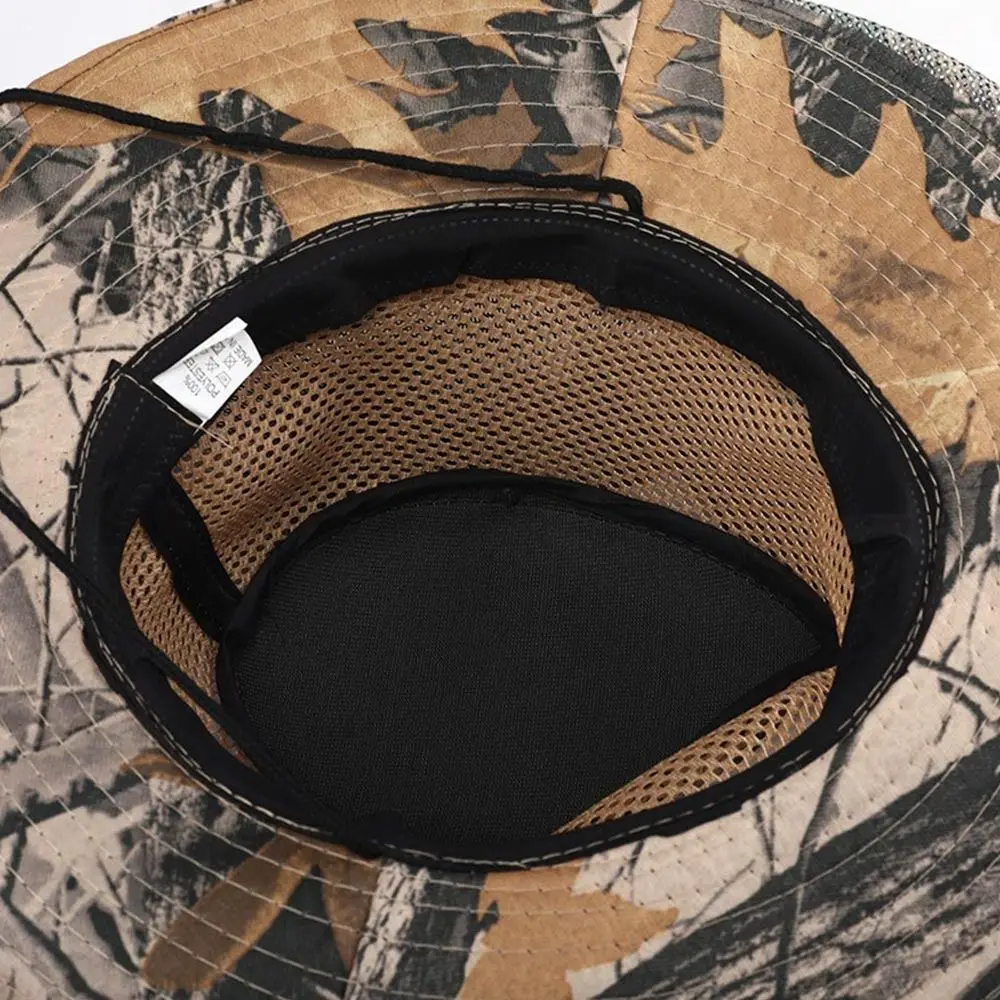 Sombrilla con protección UV para verano, sombrero para el sol, ala ancha, cubierta para el cuello y la cara, gorra de pescador transpirable para exteriores - imagen 2