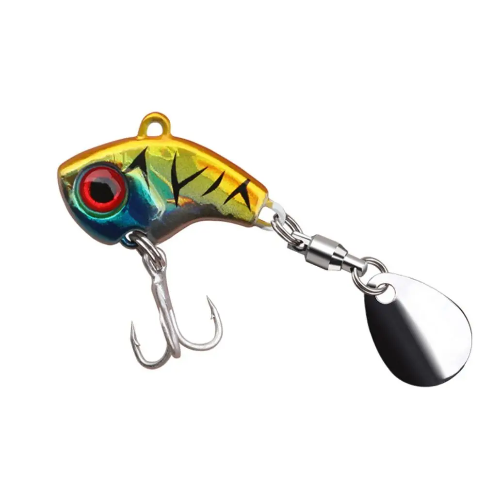 Señuelos de Pesca giratorios de Metal, cebo de vibración Vib, cebos duros artificiales, señuelo de cuchara giratoria, 13g, 20g, Invierno - imagen 5