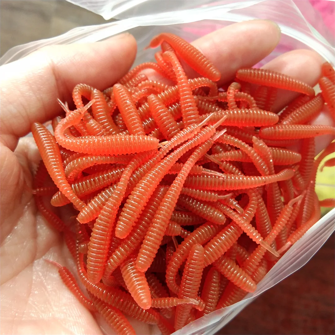 Swolfy-señuelo de Pesca de plástico suave 150 piezas, 40mm, Micro cola, Jerking, natación, tiro, sábalo, cebo para agua dulce y salada - imagen 4