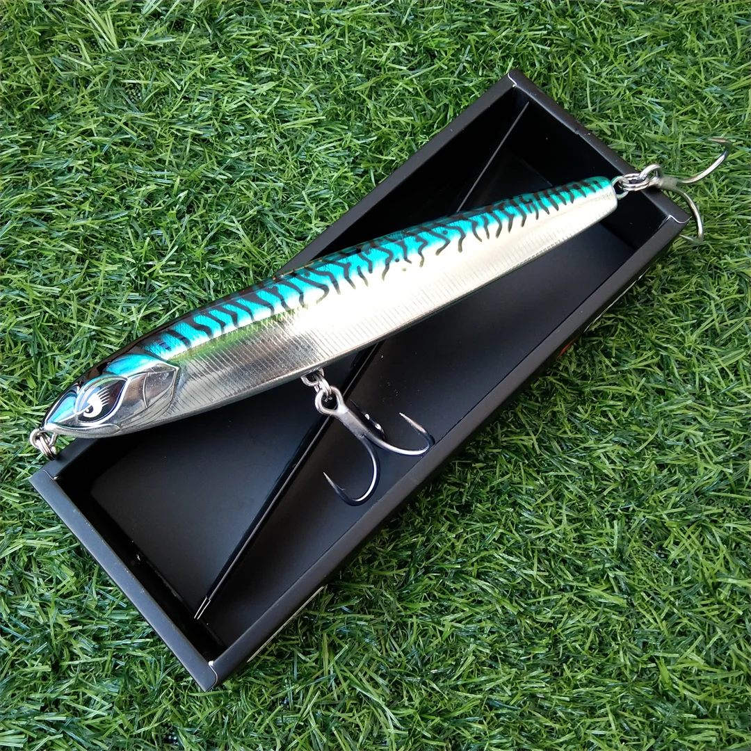 Noeby hundimiento Stickbait 160mm 75g 185mm 114g 205mm 154g señuelo de pesca cebo duro Artificial lápiz reforzado Señuelos de pesca de mar - imagen 5