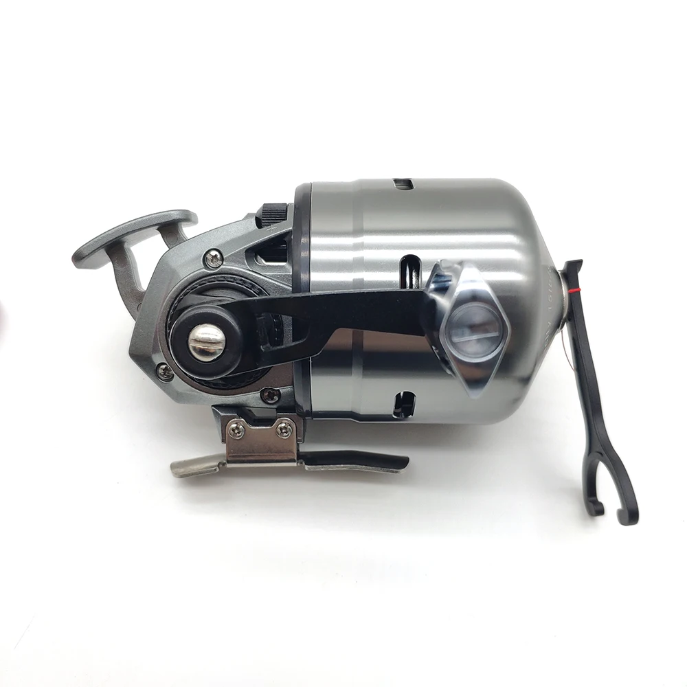 Spincast-carrete de Metal PX39 6 + 1BB, señuelo de pesca al aire libre, tirachinas, arco de tiro de pez con 8 hebras, línea de PE, 85m - imagen 3