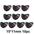 15mm 11mm 10pc black