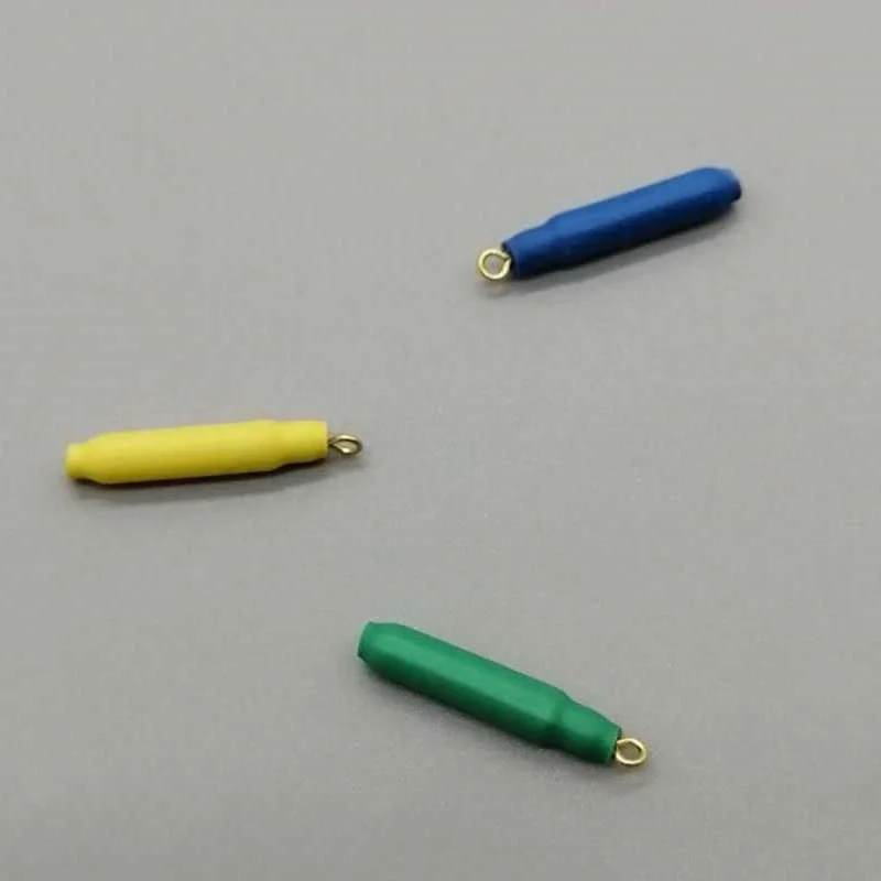 Bloque de engranaje de pesca de 10 piezas, herramienta de flotación de cobre y Goma, Silicagel, Bobber, accesorio - imagen 2