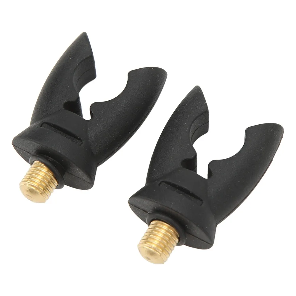 Cabezal de apoyo para caña de pescar de silicona portátil, 2 uds., forma de U, antideslizante, agarre para caña de pescar, soporte para caña de pescar, poste de mar - imagen 3