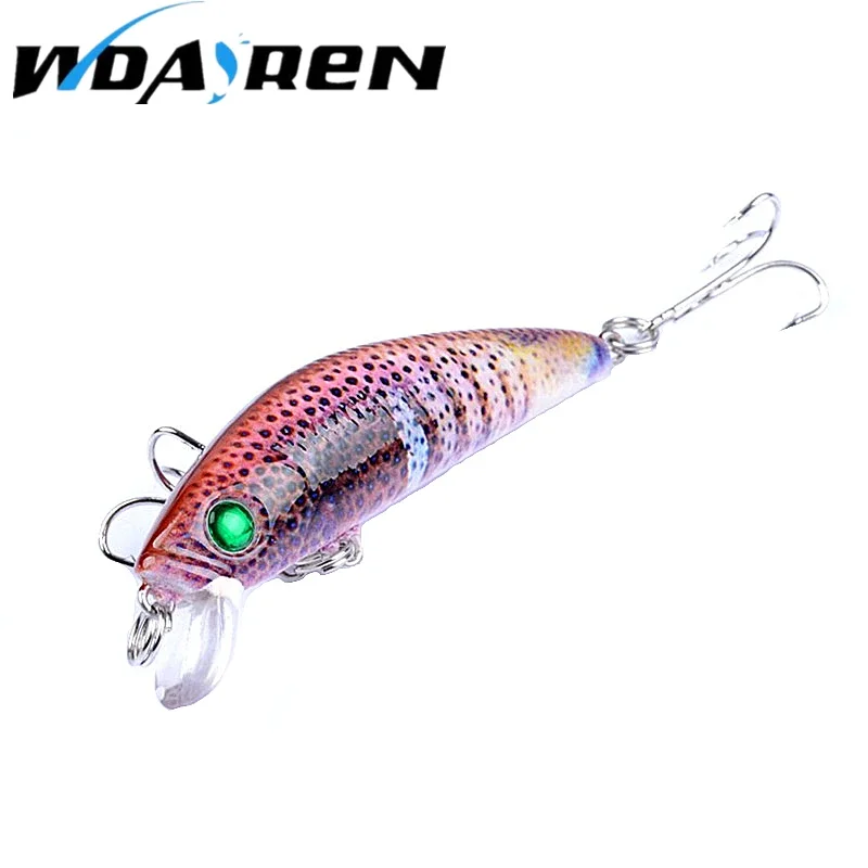 Señuelo de Pesca Topwater Minnow, Wobblers, cebo duro Artificial, ojos 3D, 7cm, 8g, Crankbait, lubina, aparejos de Pesca, 1 ud. - imagen 4