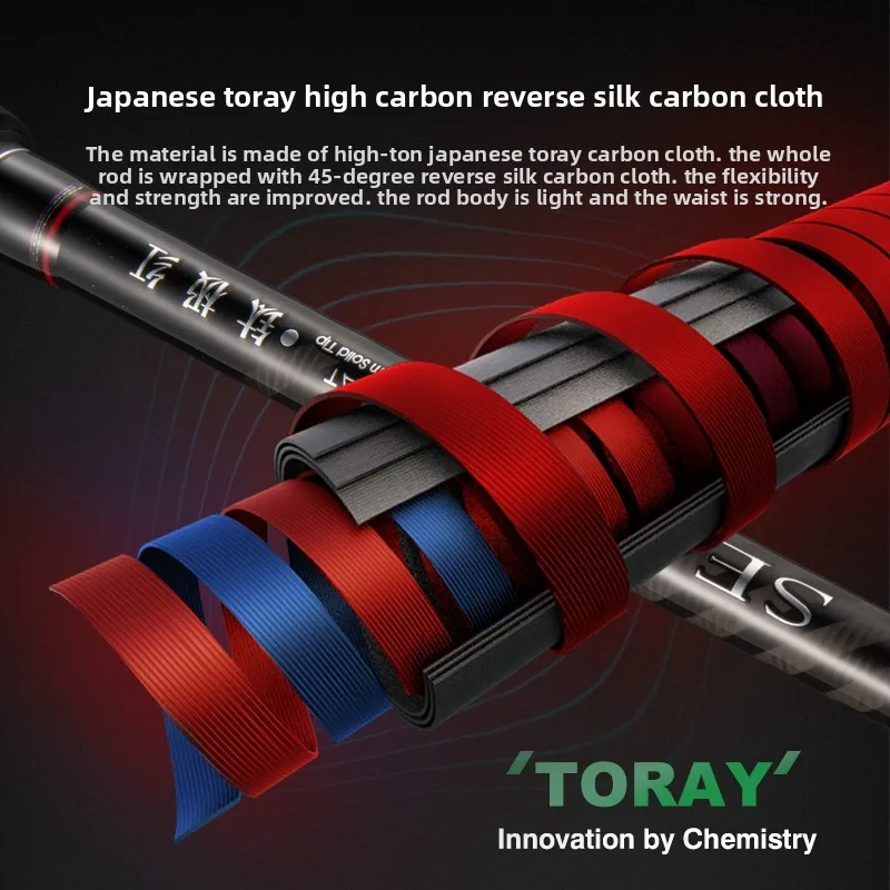 DSNY FUJI Super duro barco de aguas profundas carrete eléctrico Jigging caña cebo 150-550g alto carbono Deap océano caña de pescar 1.75M2.05M2.35M - imagen 2