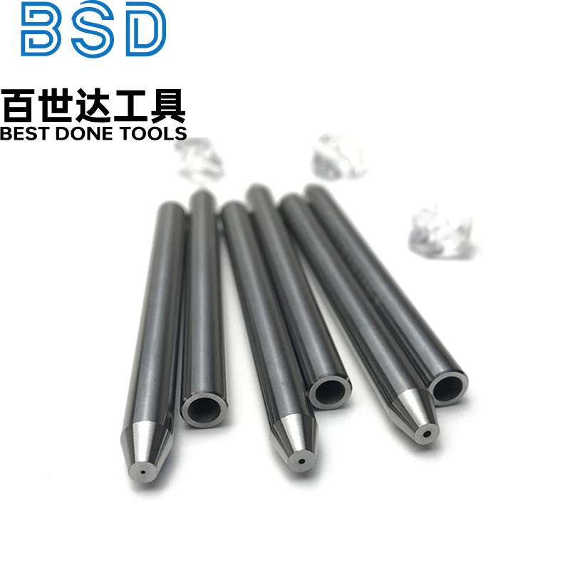 Boquilla de chorro de agua de tubo de enfoque de chorro de agua de aleación de alta dureza de carburo 8,0*1,02*76,2mm - imagen 2