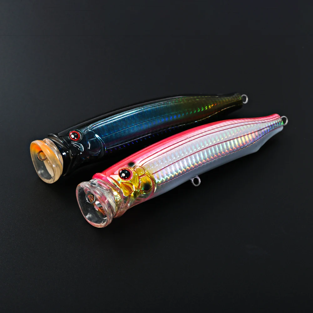 150mm 60g Feed Popper Topwater señuelo de pesca curricán de agua salada cebo duro Artificial para atún GT Amberjack - imagen 4