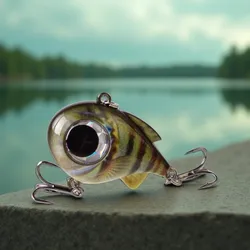 Hanlin Big Eyes VIB – Señuelo hundimiento rápido con sonido para lucio