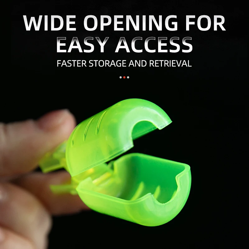 Juego de funda protectora, accesorios de señuelo de calamar y pulpo fluorescente de alta calidad, anzuelo de pesca, anzuelo de explosión - imagen 2