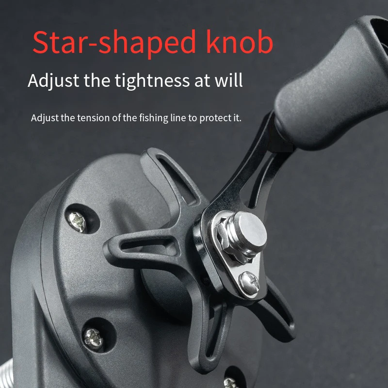 Bobinadora de carrete de pesca, equipo de pesca con señuelo, carrete de línea rápida para construcción de engranajes elegantes de línea PE, equipo de pesca con señuelo - imagen 4