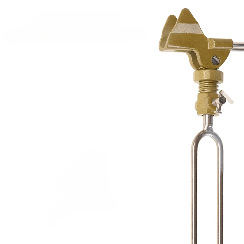 Soporte de torreta Universal de aleación de aluminio, Stent de pesca, caña de mar, soporte de mano, tapones de suelo de Metal, ajuste Universal - imagen 4