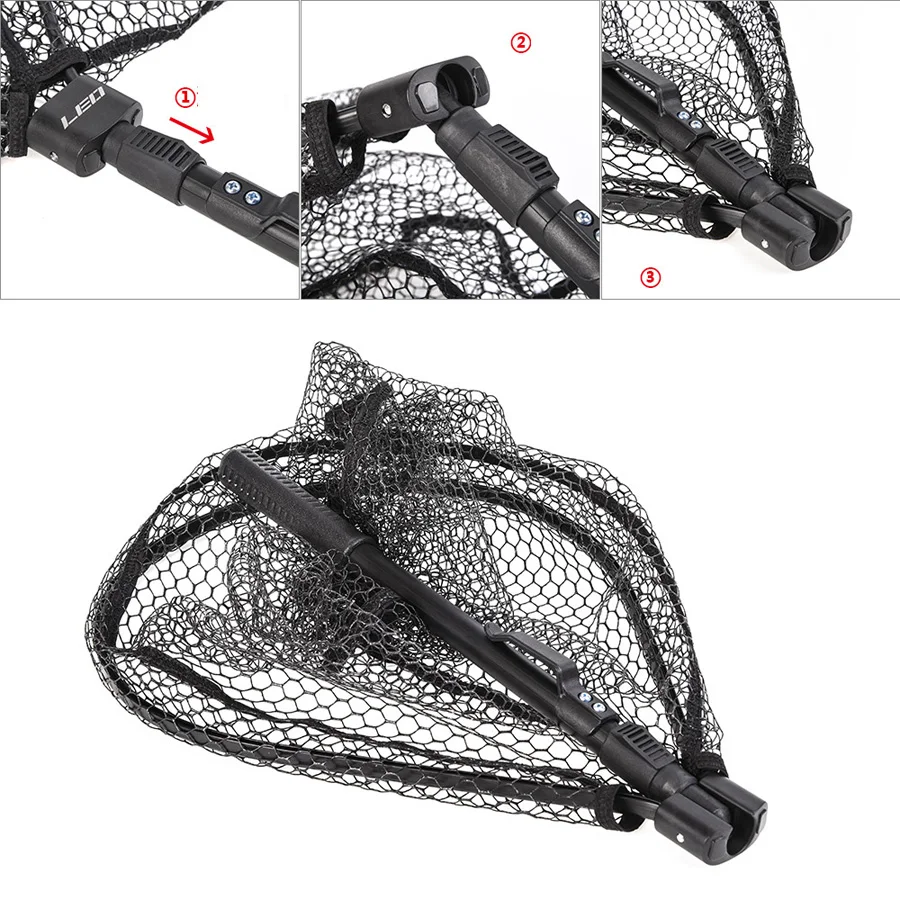 Red de Pesca Plegable Ultraligera – Malla fina para captura