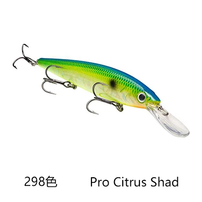 Strike King Jerkbait bombeo buceo Hover Mino sumergible Mino señuelo cebo perca - imagen 2