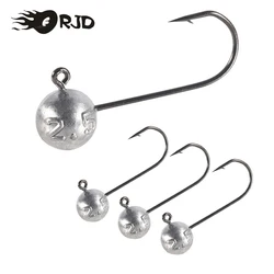 ORJD Cabezas de anzuelo Jig Head – Vástago largo para vinilo