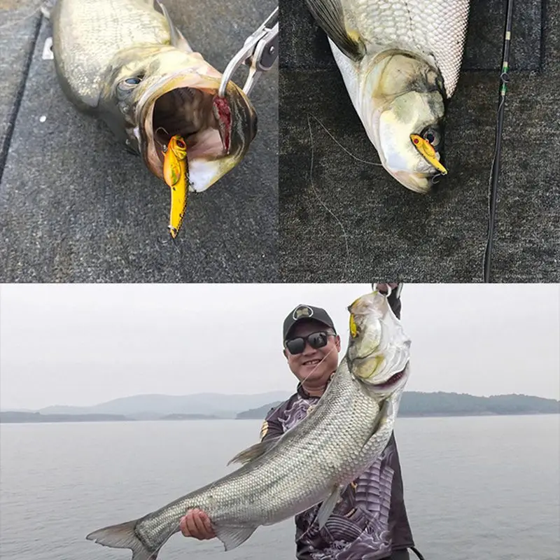 Lurefans-señuelo de pesca de serpiente para bebé, señuelo de pesca de 5 piezas, X50/X55/X60, VIB, hundimiento, 7,5g/9,5g/13,5g, traje de Metal, Wobbler Artificial para cebo duro de lubina - imagen 5