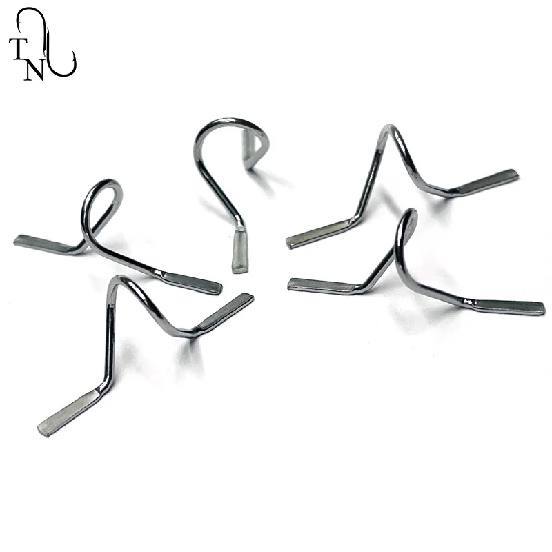 TN21 ABSSG SS304 5 uds una bolsa guías de anillo de acero inoxidable de alta calidad cañas de pescar con mosca guías marinas guías de caña de pescar SSG anillo - imagen 3