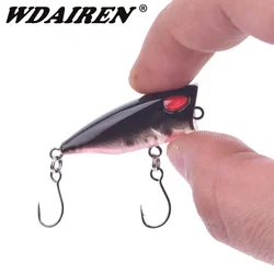 Popper superficie compacto para lubina – Swimbait plástico duro