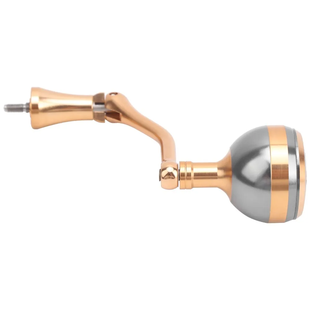 Mango de carrete de pesca de aleación de aluminio duradero, mango de carrete de dos tamaños con tornillo, mango de carrete de conversión, agarre para pesca al aire libre - imagen 2