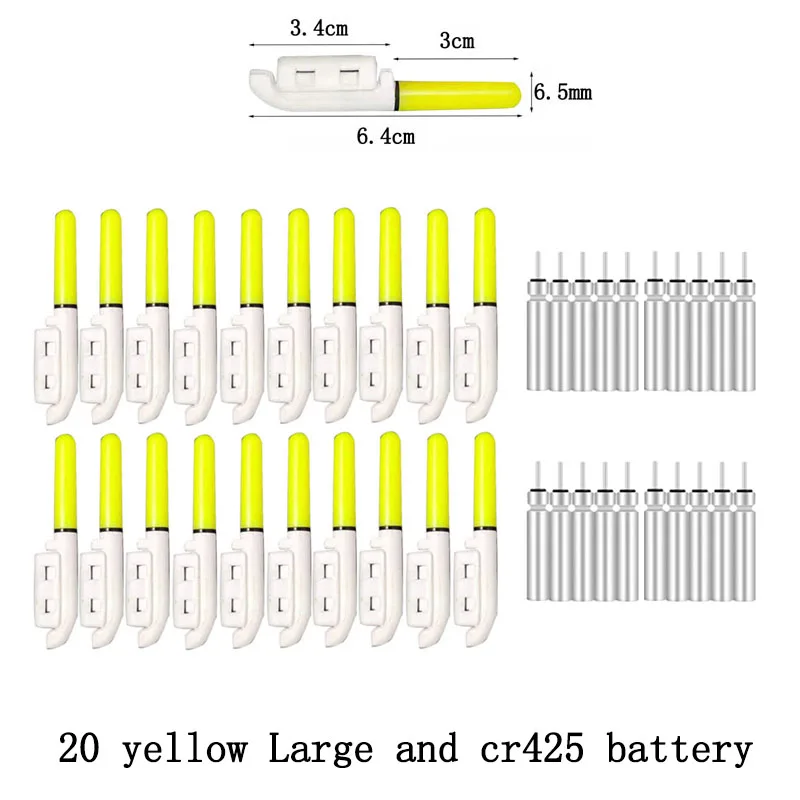 yellow L and battery