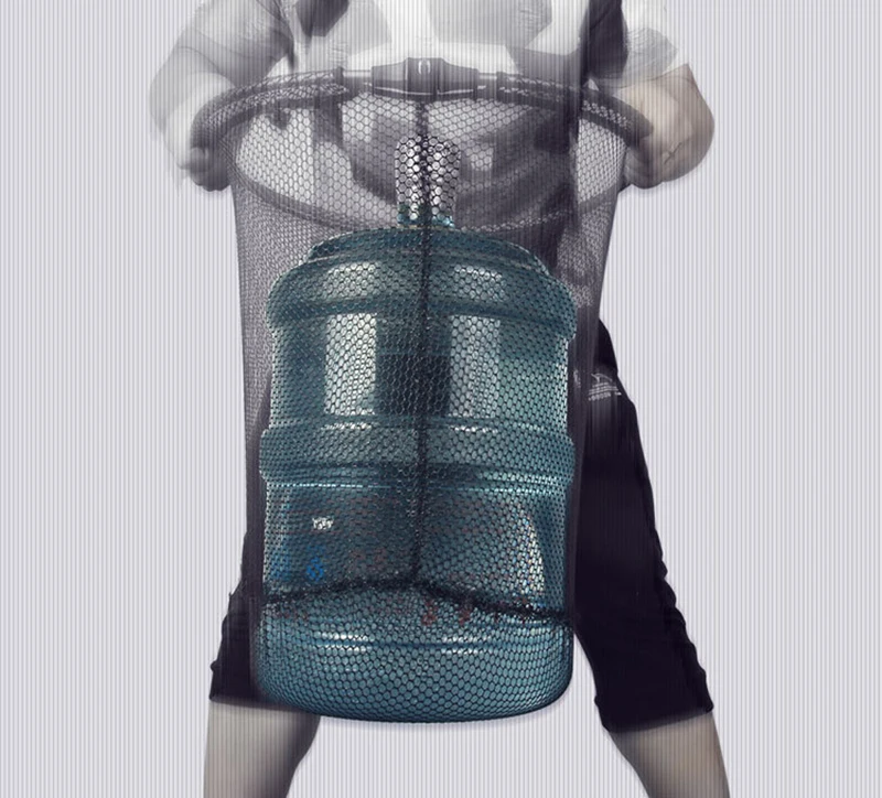 Red de pesca plegable con pegamento para la cabeza, accesorio de red de aterrizaje de pesca, Marco Brail de aleación de aluminio, traje para caña de 8mm, 35CM, 40CM, 45CM, B441 - imagen 2