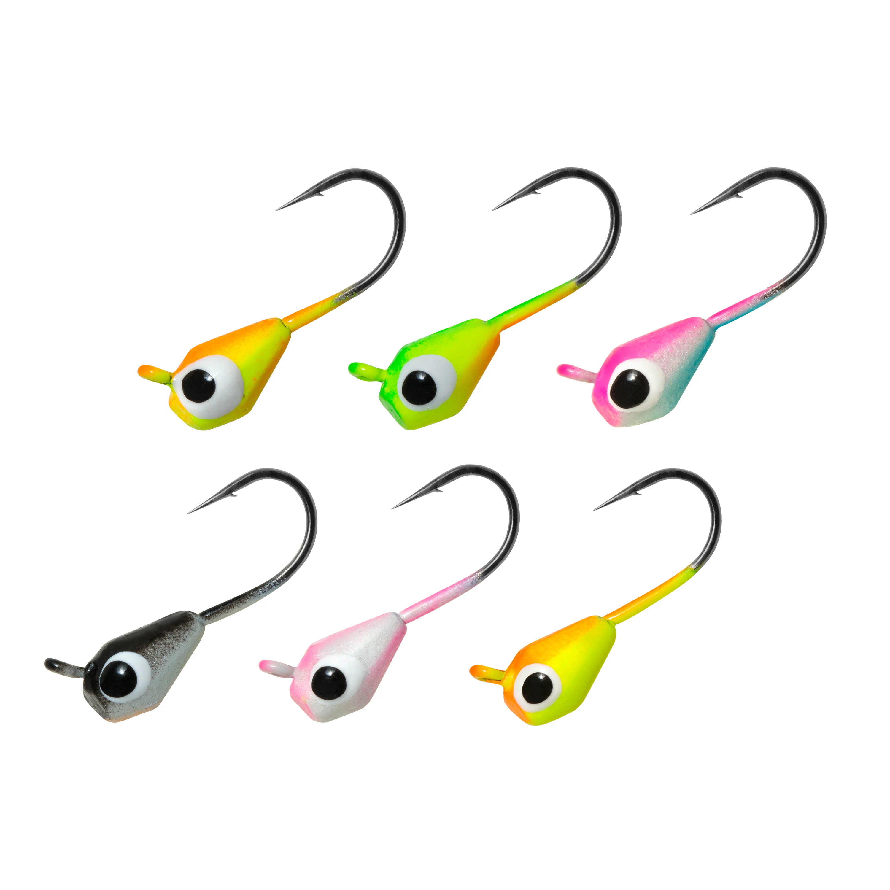 Señuelos jig de plomo para pesca en hielo con colores variados - imagen 2