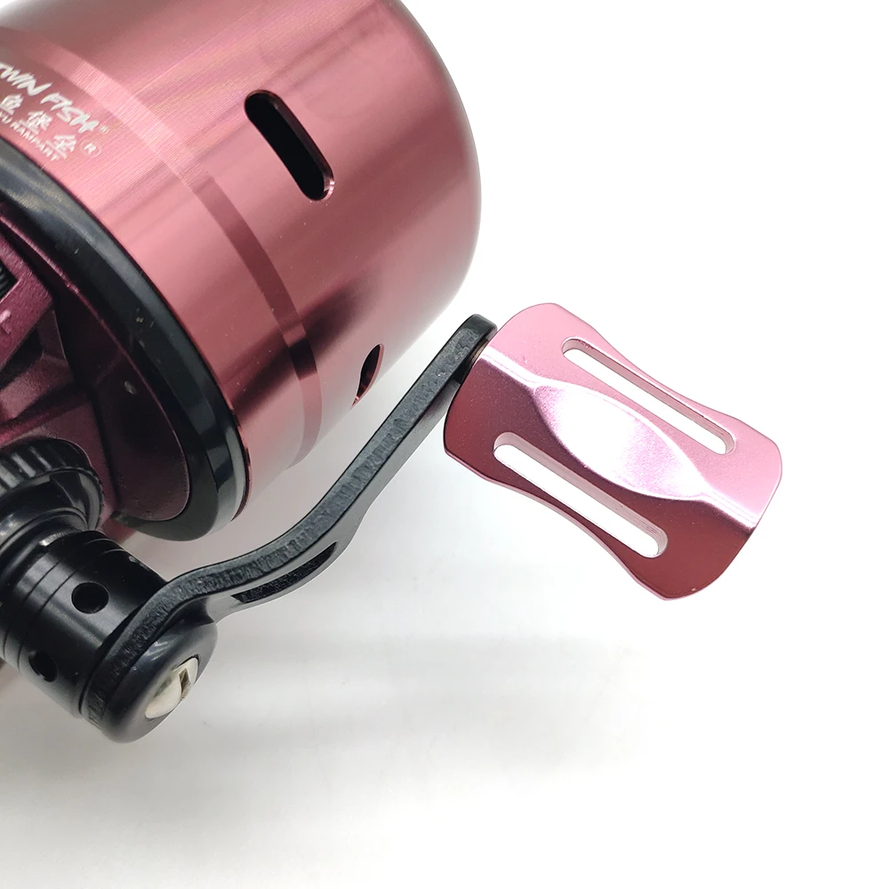 Spincast-carrete de Metal PX39 6 + 1BB, señuelo de pesca al aire libre, tirachinas, arco de tiro de pez con 8 hebras, línea de PE, 85m - imagen 5