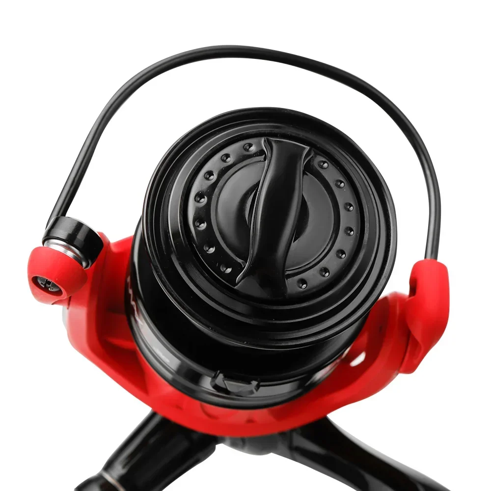 MaxX-carrete giratorio 3 + 1BB con marco de grafito ligero, carrete de pesca de aluminio mecanizado, mango izquierdo y derecho, 500-6000 - imagen 5