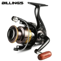 Carrete giratorio Billings 22 lb, 5,2:1, mecedores de metal plegables