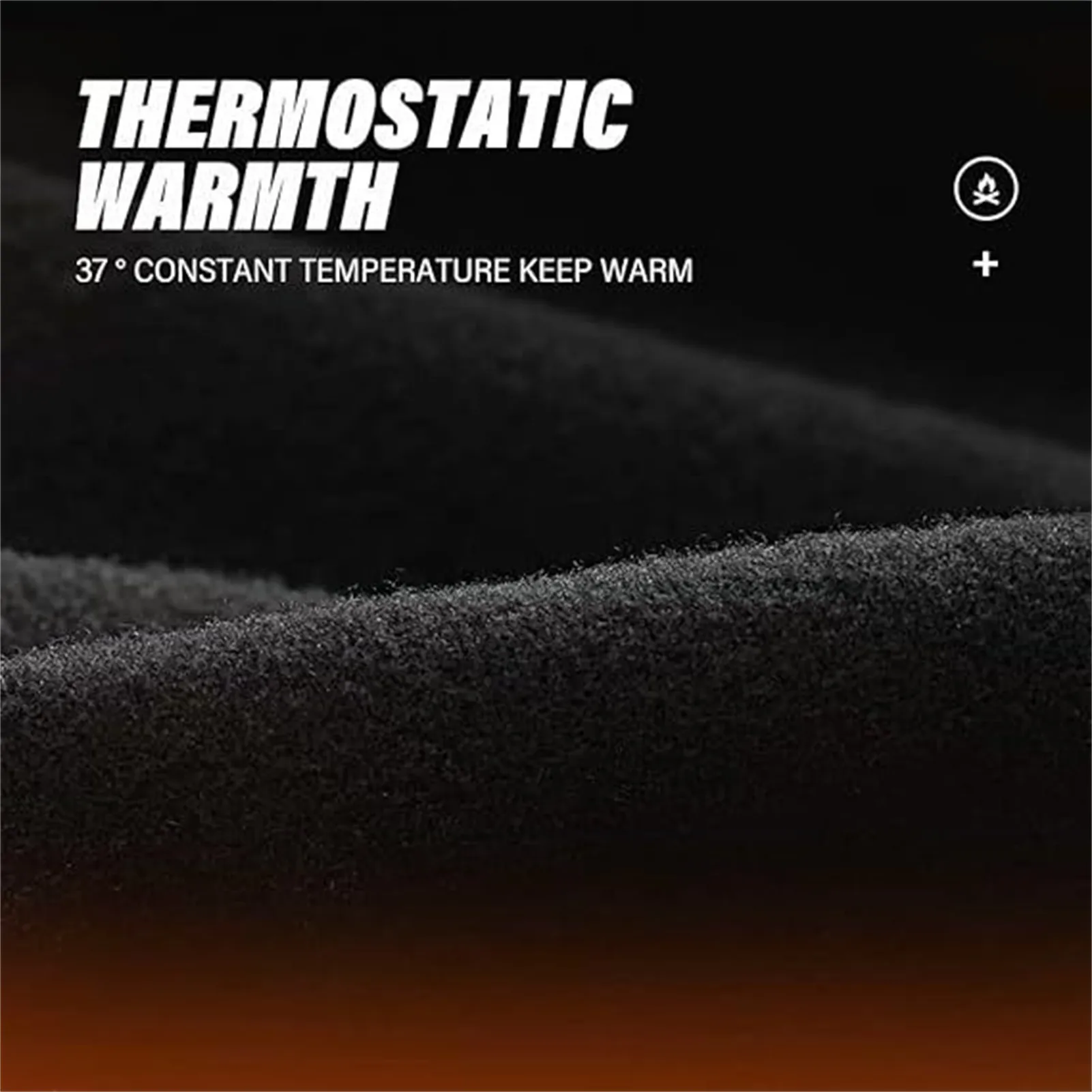 Mascarilla de esquí cálida para invierno, mascarilla facial transpirable a prueba de viento de felpa gruesa para ciclismo, esquí, pesca, Camping, gorros cómodos - imagen 5