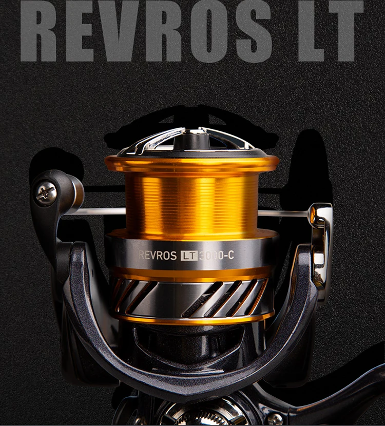 DAIWA-carrete de pesca giratorio Revros LT, 4 + 1BB, arrastre 5-12KG, baja relación de engranaje, ruedas de agua salada, 2019 - imagen 4