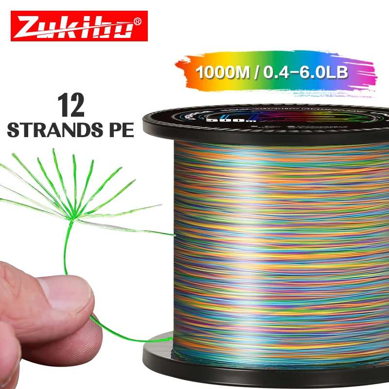 Xbraid-sedal de pesca de agua salada, línea de multifilamento Multicolor de alta calidad, superfuerte, X12, Original de Japón