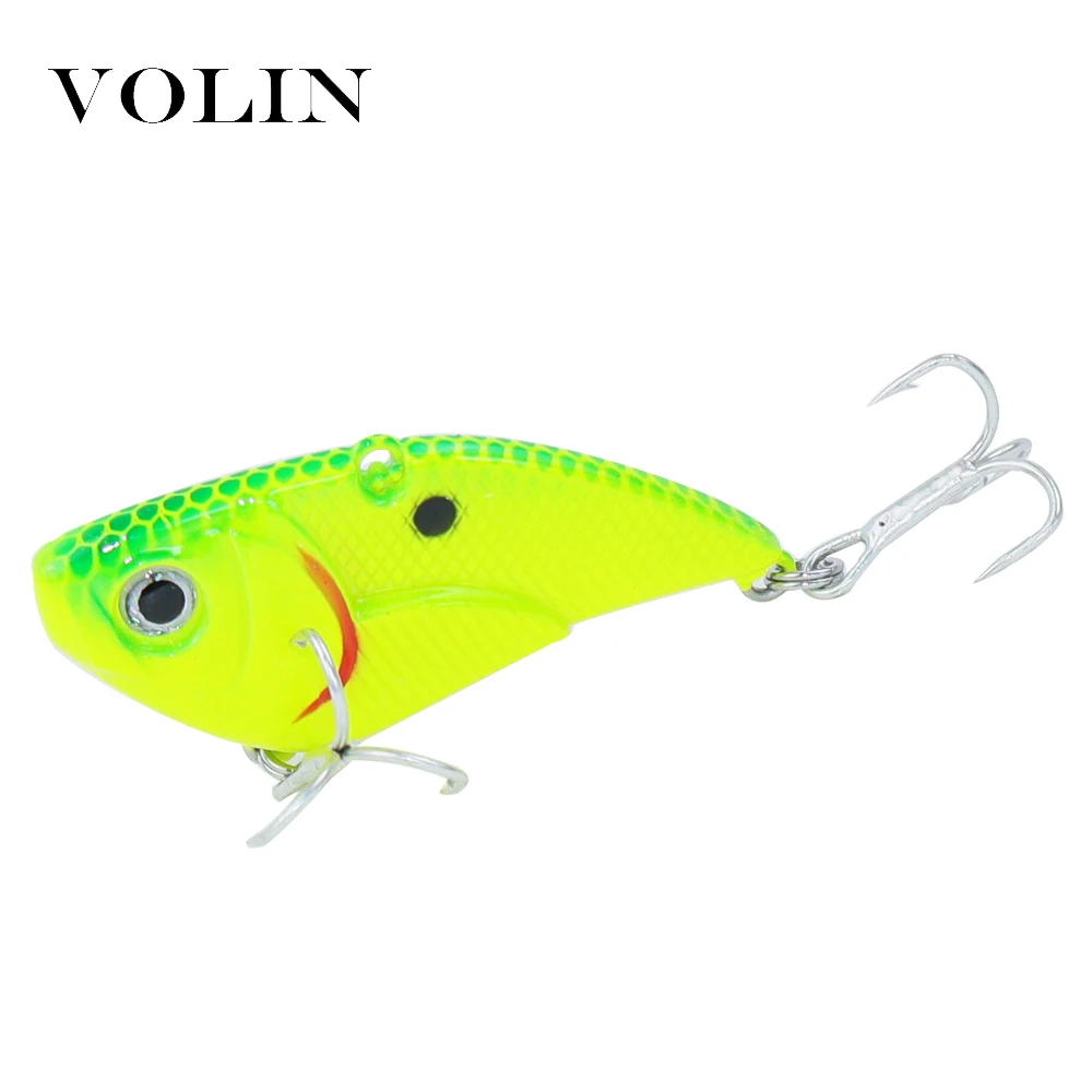 Volin-Cebo duro de pesca, cebo Artificial de vibración, aparejos de pesca de sal y hielo, 50mm/14,5g, 1 ud. - imagen 4