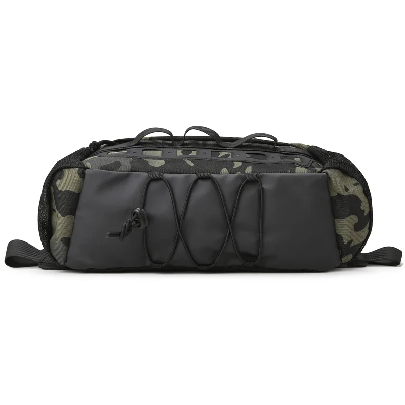 Bolsa de pesca impermeable de gran capacidad, Material Oxford resistente al desgaste para pesca al aire libre, Camping, mochila de cintura para hombro - imagen 5