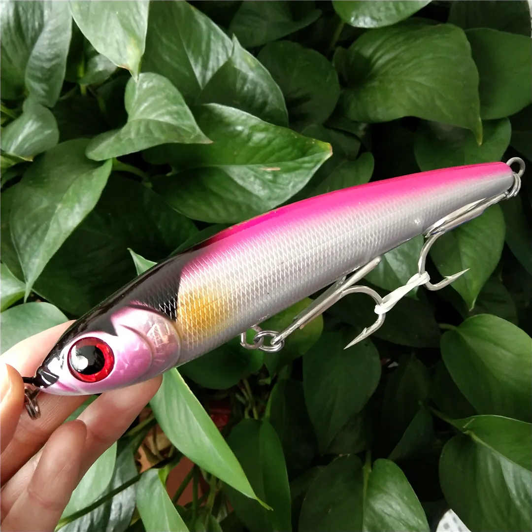 NOEBY-señuelo de Pesca de Mar NBL9062, herramienta Artificial, 2 piezas, 16cm, 98g - imagen 5