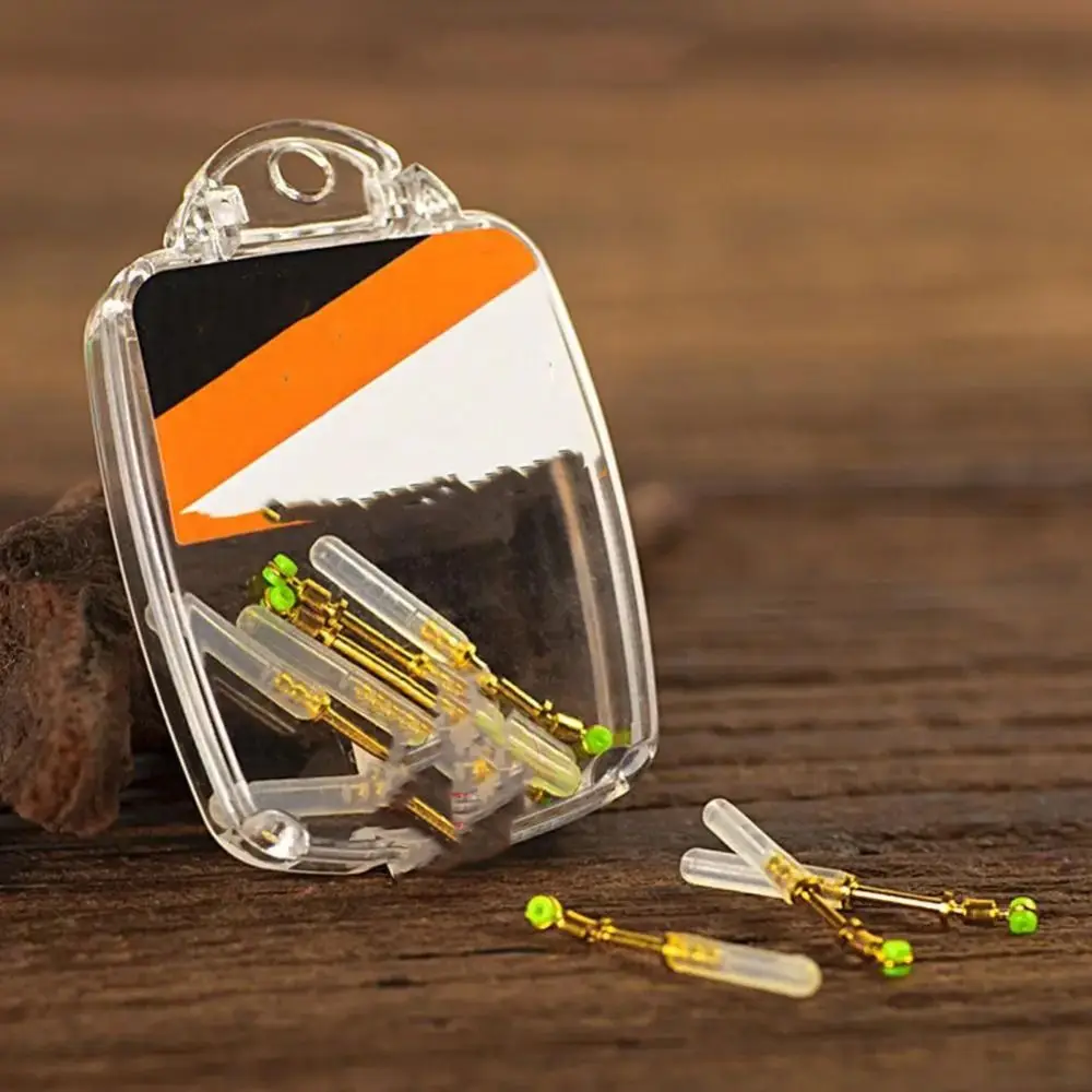 Flotador de pesca de 6 piezas, Soportes giratorios de rotación, soporte de Bobber de silicona antinudo, conectores de línea de pesca, aparejos de pesca - imagen 3