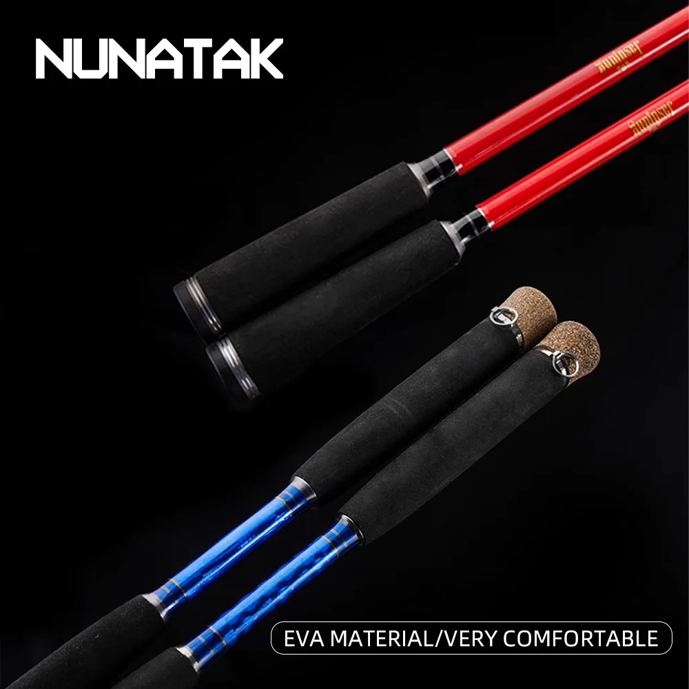 NUNATAK Caña Jigging Carbono – Anillas Fuji para mar - imagen 3