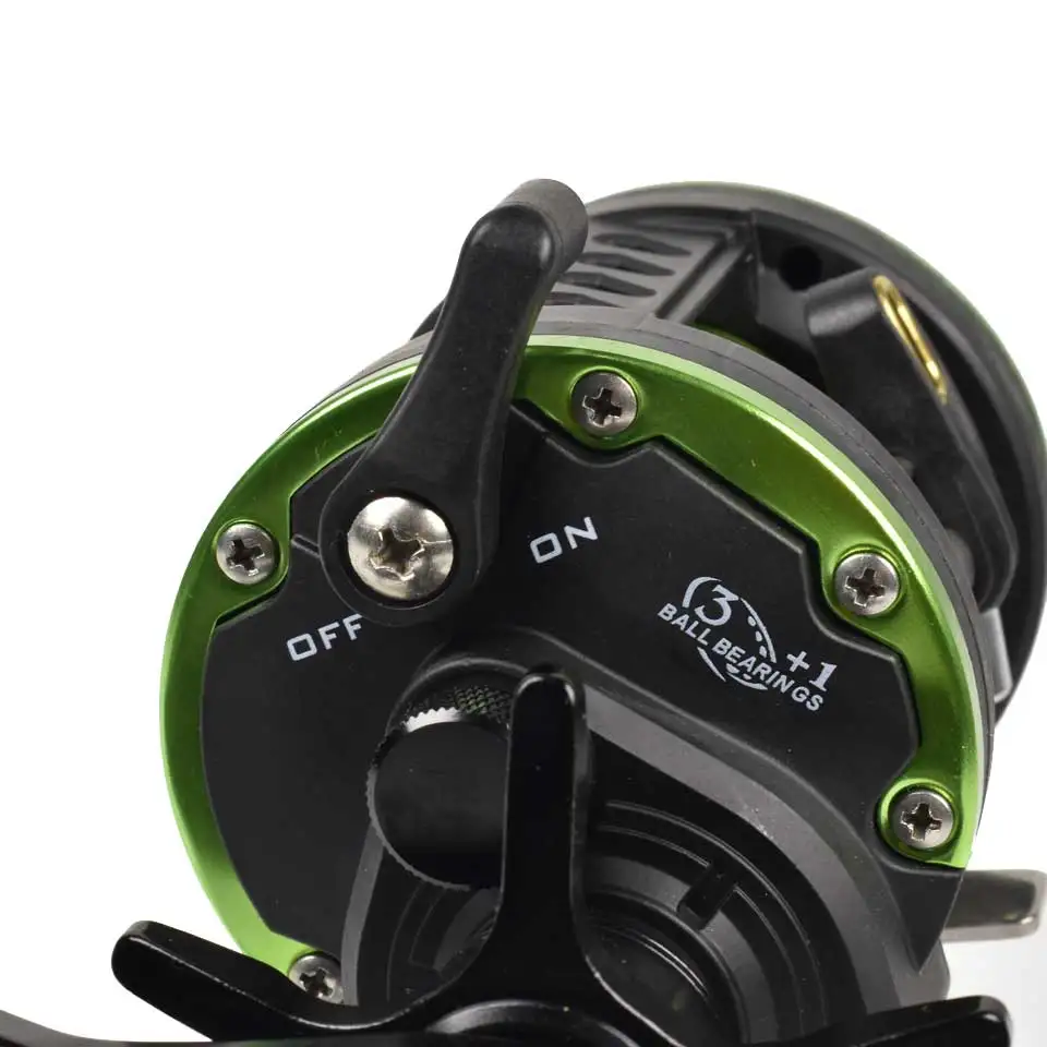 Carrete de pesca Sistema de arrastre de carbonita completo Marco ligero resistente a la corrosión Ligero para una pesca cómoda - imagen 4