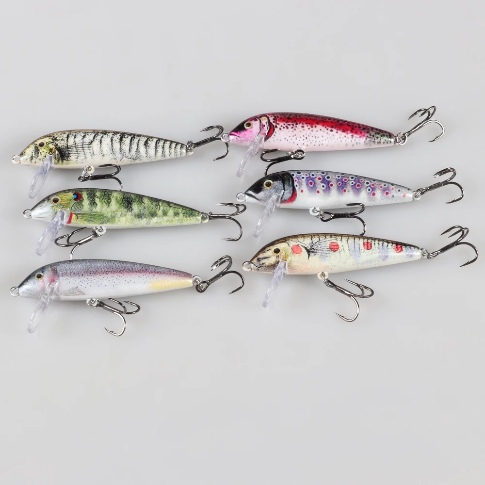 Johncoo Forel Vissen lokken 7 cm 7.5g Zinken visaas Baars Vissen lokken wobbler lokken Predator Vissen Lokken Hoge kwaliteit - imagen 5