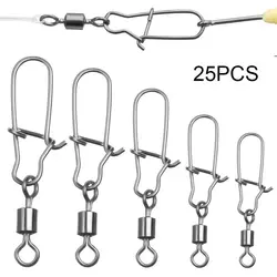 Broche Giratorio de Acero Inoxidable – Conector para Pesca