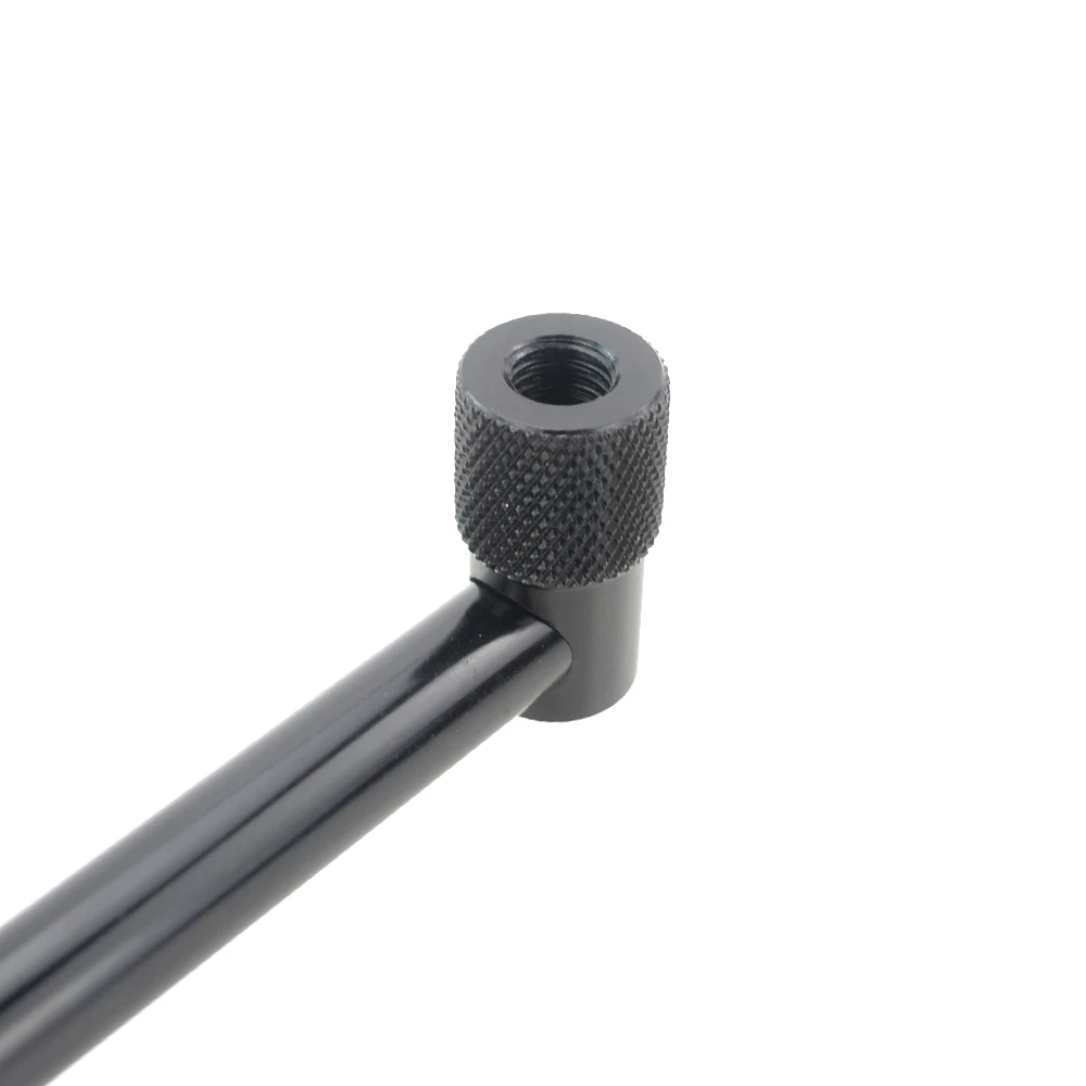 Barra de zumbido para pesca de carpa, 2 piezas, para 3 cañas de pescar, soporte de aluminio, accesorios de aparejos de pesca - imagen 5