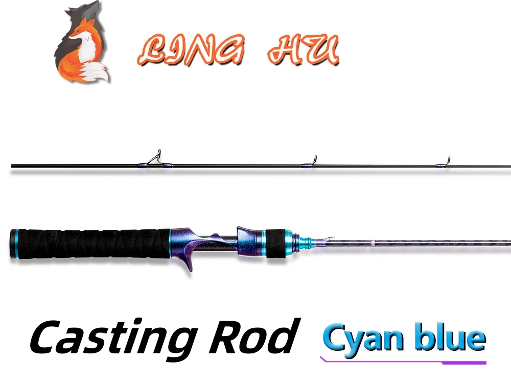 Blue Casting Rod