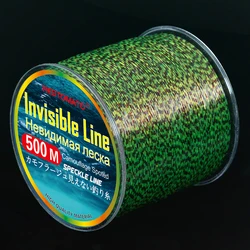 Sedal de pesca invisible fluorocarbono - Monofilamento 3D biónico
