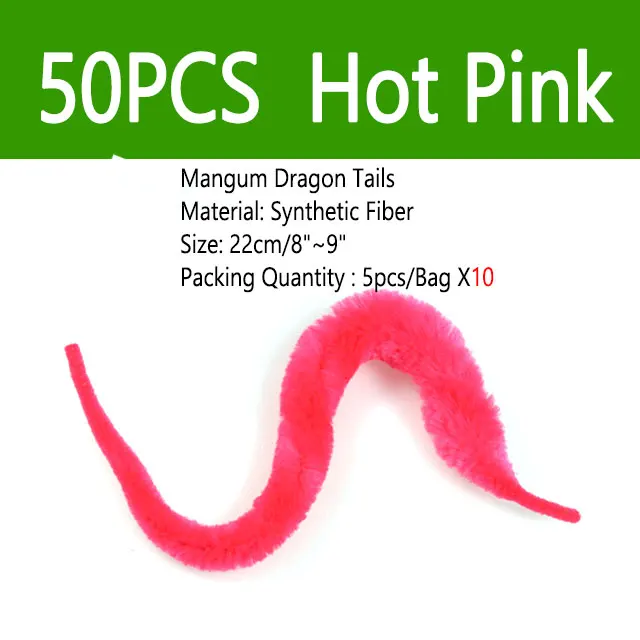 22CM 50pcs Hot Pink