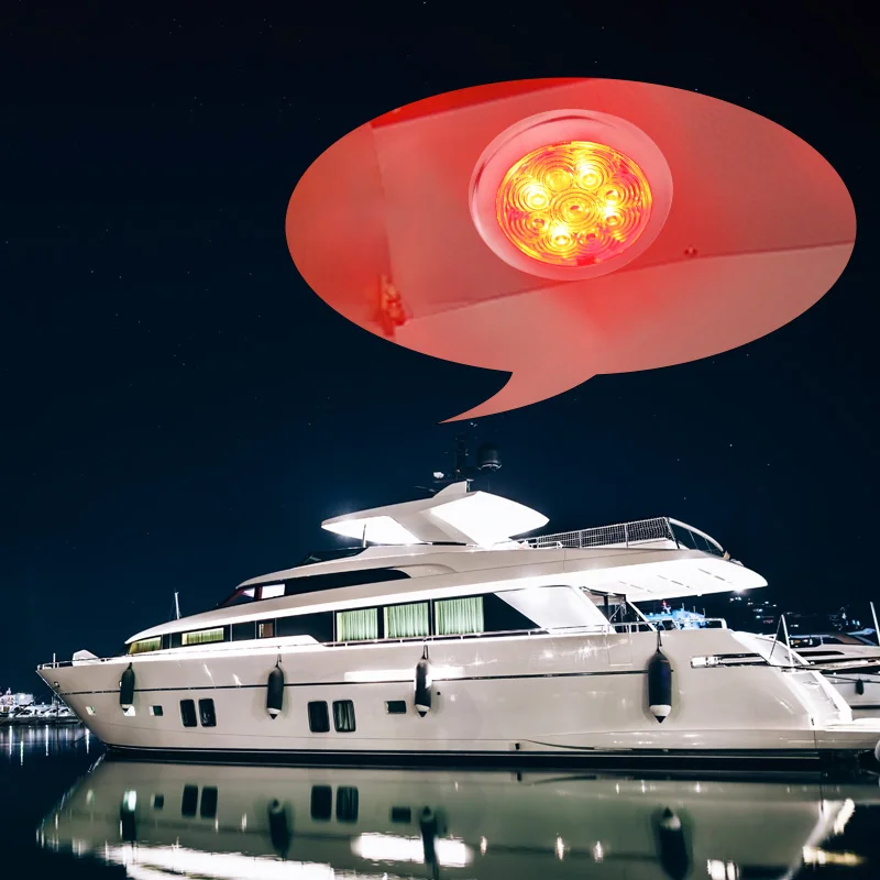Luz LED Marina Bicolor Rojo/Blanco – Ultrafina para Barco y Caravana - imagen 4