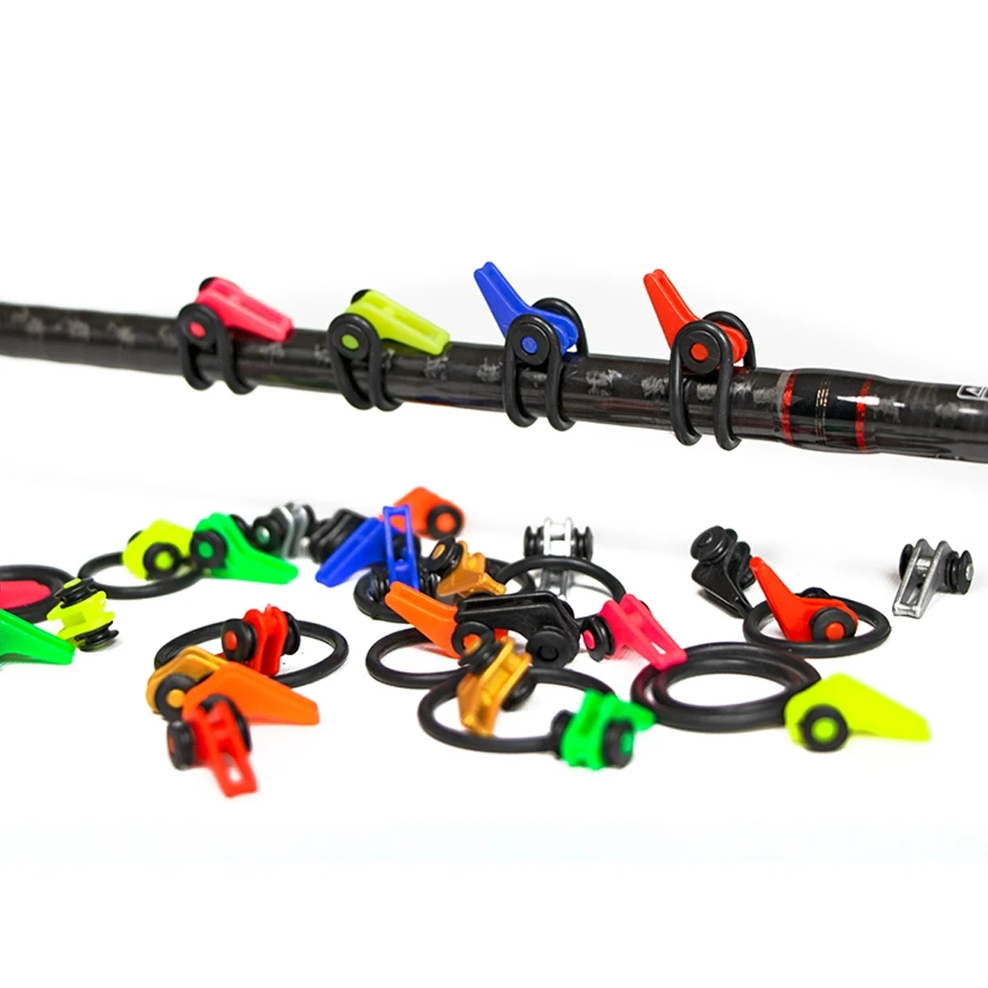 10 Uds caña de pescar señuelo cubierta titular Keeper para anzuelo de pesca, caña de pescar aparejos de pesca - imagen 5
