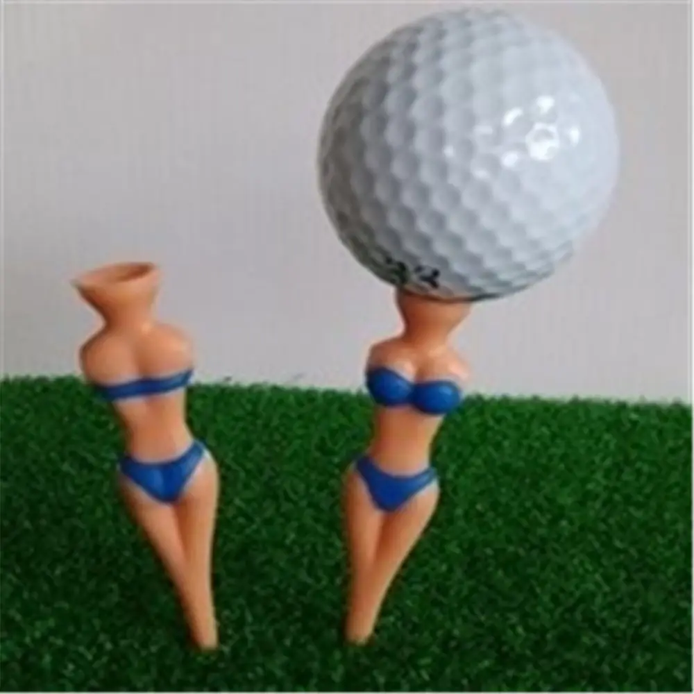Durable 5 unids/lote Sexy atractivo soporte de pelota Bikini señora modelo accesorios de Golf Clubs Tee Golf entrenamiento camisetas de Golf - imagen 4