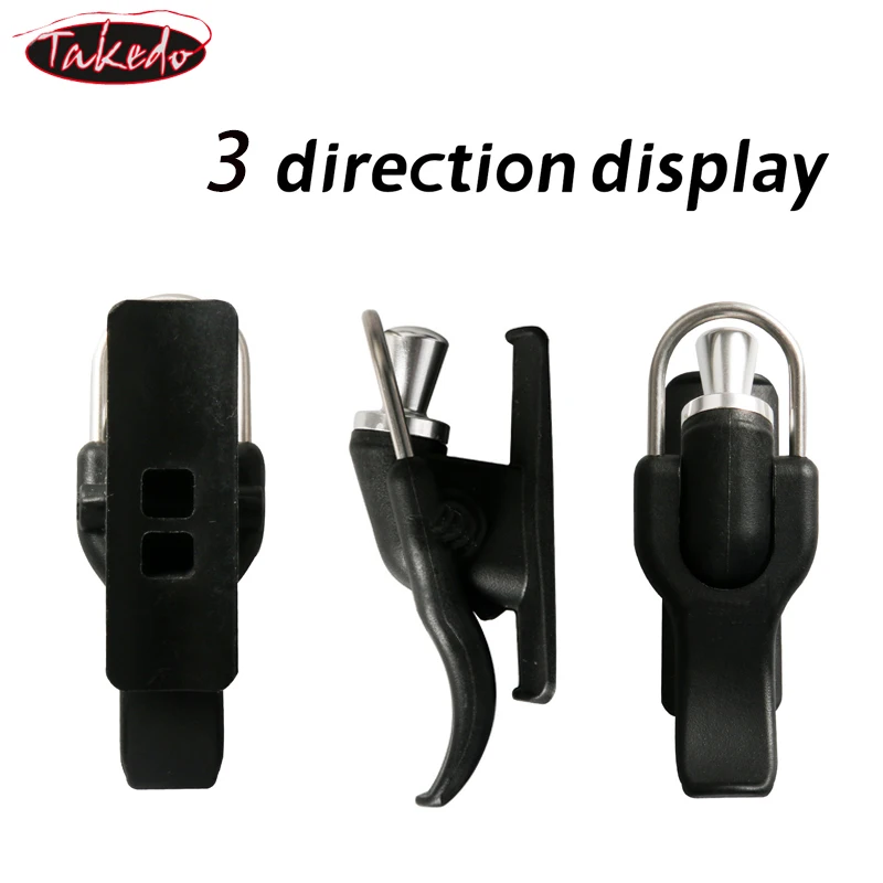 TAKEDO-Caña de pescar de línea fija Breakaway Cannon Surf, Ayuda de gatillo, fundición de Pesca de Mar Power Cast, botón de pulgar, herramienta de clip - imagen 4