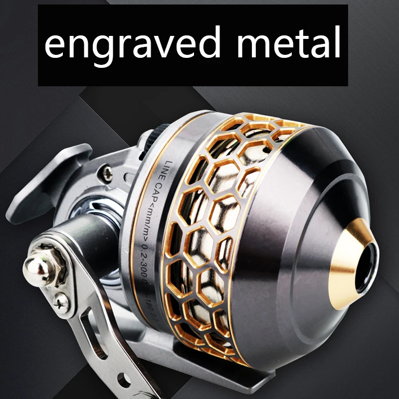 Carrete de pesca de Metal, catapulta, arco, caza, tiro al aire libre, pesca, deportes marinos, tiro, accesorios, herramienta - imagen 2