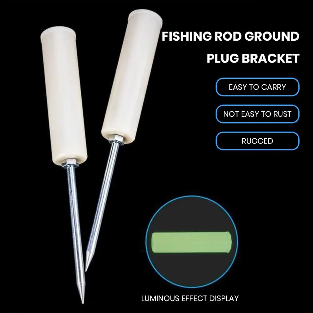 Soporte de caña de pescar de acero inoxidable, manos libres, aparejo desmontable, enchufe de estante, herramientas de mar y río - imagen 5